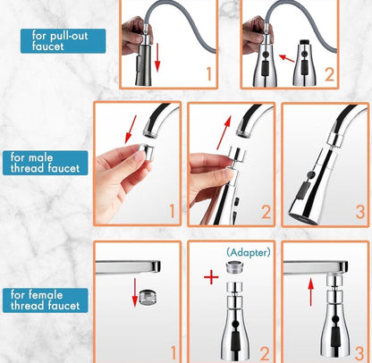 UB Unity Brand Tap Extender for Kitchen Sink Orbitustore