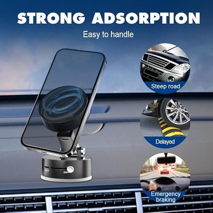 Vacuum Magnetic Suction Phone Holder b9bzkp-un