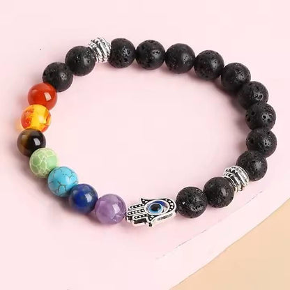 Classic 7 Chakra Beads Bracelet Pack of 1 b9bzkp-un