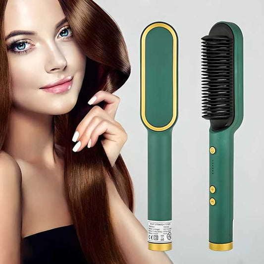 Professional Electric Hair Straightener Comb Brush b9bzkp-un