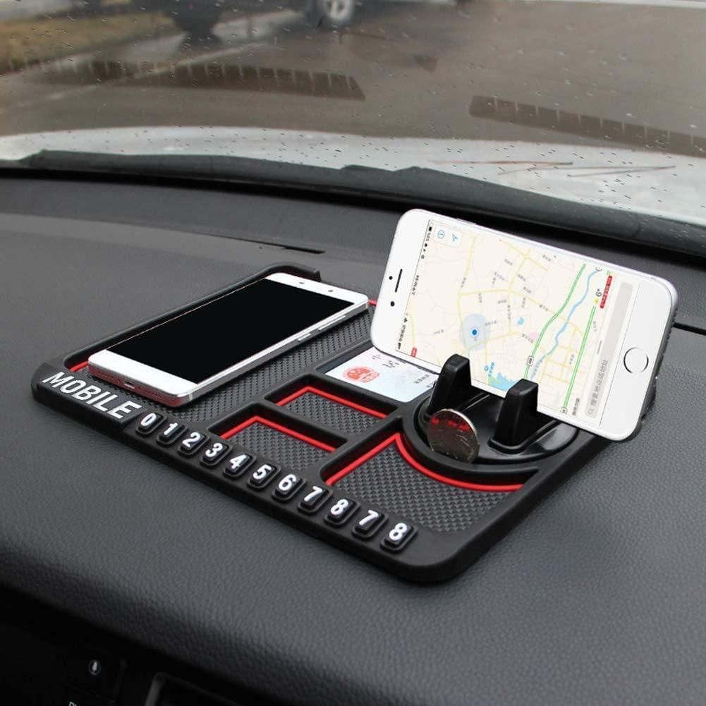 HSR Car Accessories Multifunction Phone GPS Holder Anti-Slip Silicone Pad and Car Mobile Holders for Car Dashboard b9bzkp-un