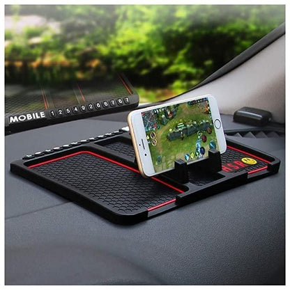 HSR Car Accessories Multifunction Phone GPS Holder Anti-Slip Silicone Pad and Car Mobile Holders for Car Dashboard b9bzkp-un