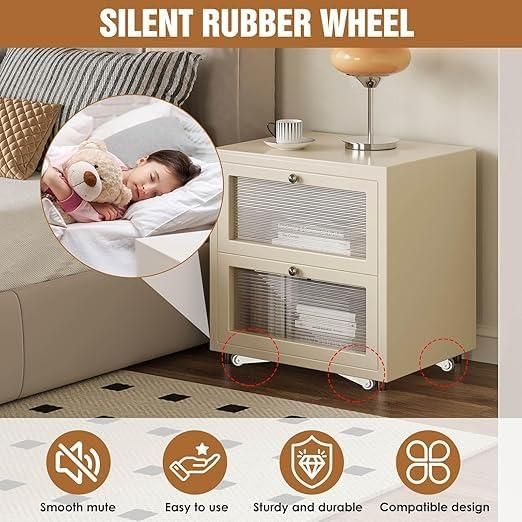 4 Pcs Small Caster Wheel b9bzkp-un