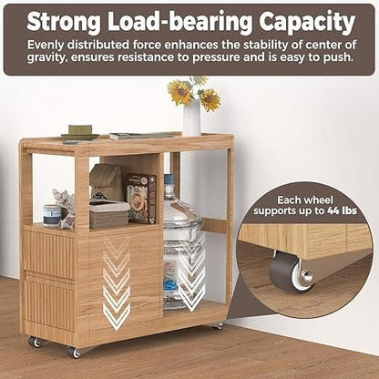 4 Pcs Small Caster Wheel b9bzkp-un