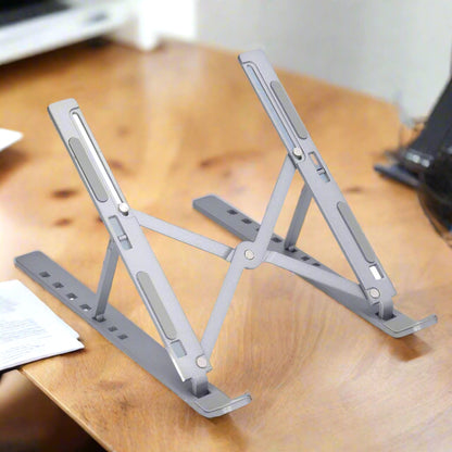 Metal Portable Laptop Stand With 7 Adjustable Angles (1 Pc) Wukusy