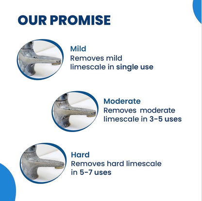 Happi Planet Foaming Limescale Remover & Kitchen Cleaner – Multipurpose, Plant-Based, Non-Toxic (500 ml) Orbitustore