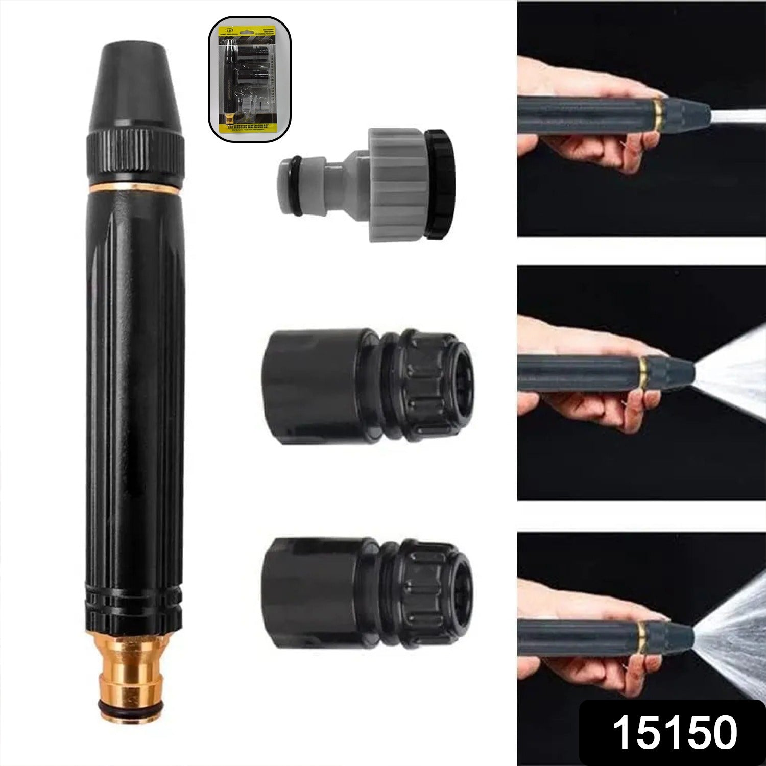 Plastic Car Washer High Pressure Gun Water Spray Trigger Nozzle Water Spray Gun (1 Pc) Wukusy