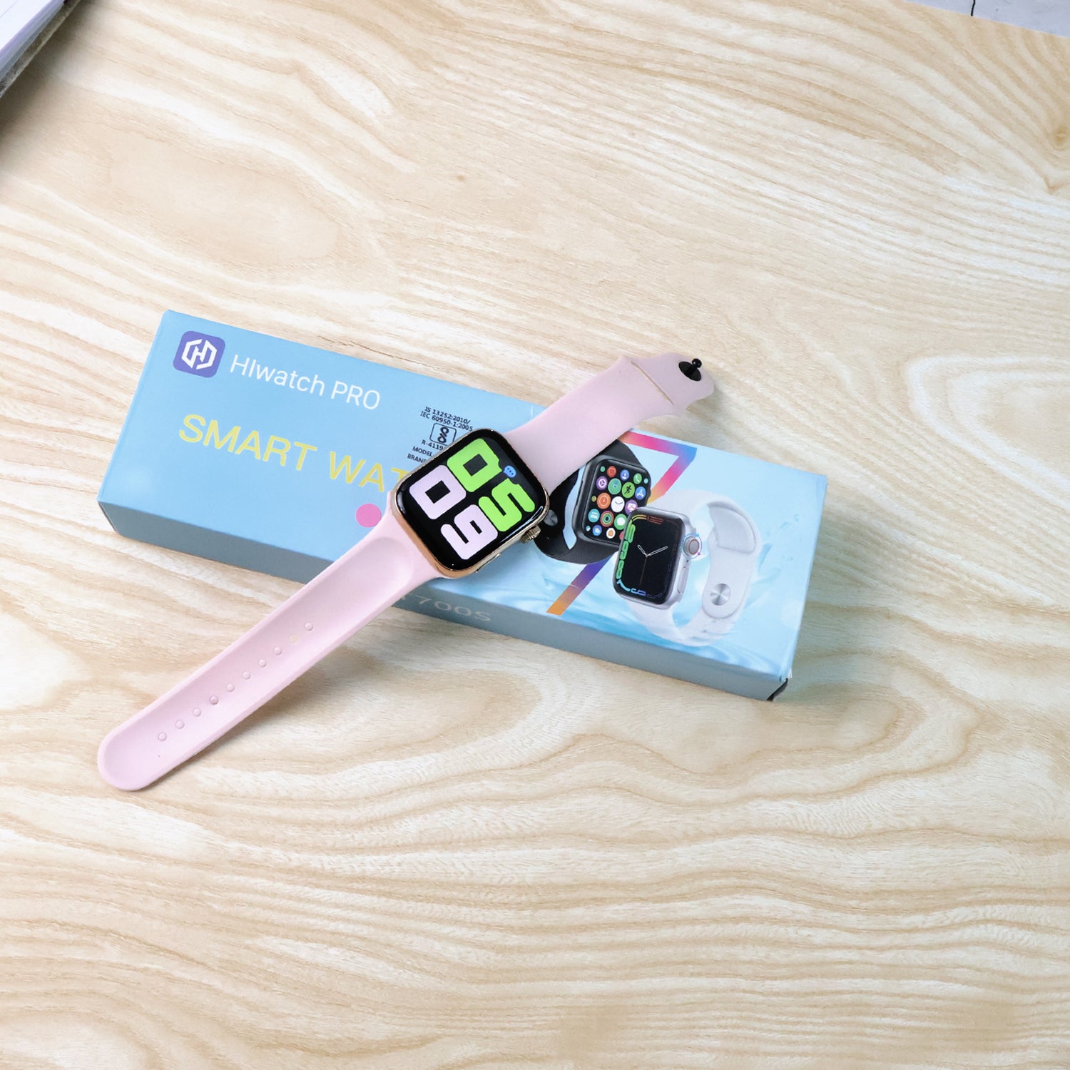 Tx10 Pro Max Large Display Wireless Charging Smartwatch (1 Pc) Wukusy