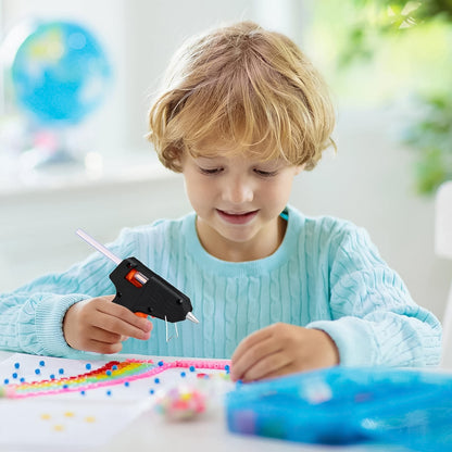 Professional Hot Melt Glue Gun With Rapid Heating And Quick Melt Glue Gun For Multiuser (40w) Wukusy