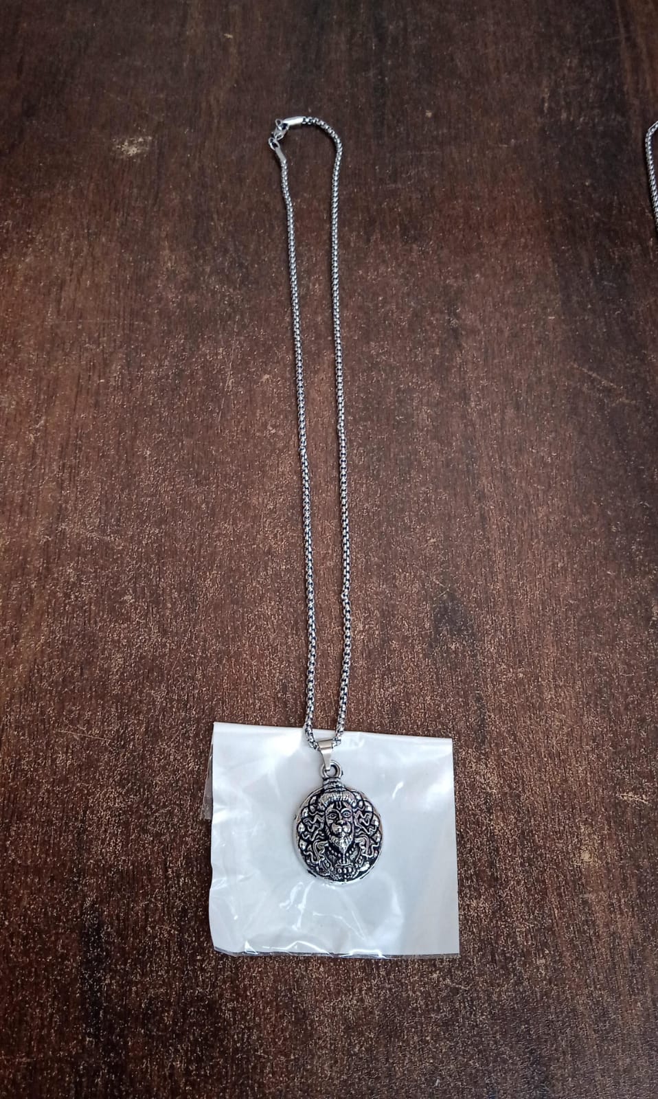 Hanuman Facelocket With Chain Pendant Necklace Chain (1 Pc) Wukusy